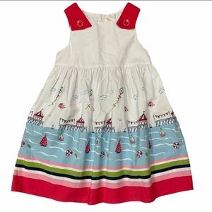 Gymboree dress blooming nautical sailboats 3-6 mo